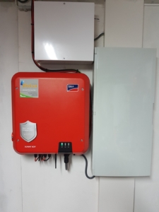 Onduleur SMA SB 5.0 modules Luxor Black 300 W Wc seneffe hainaut